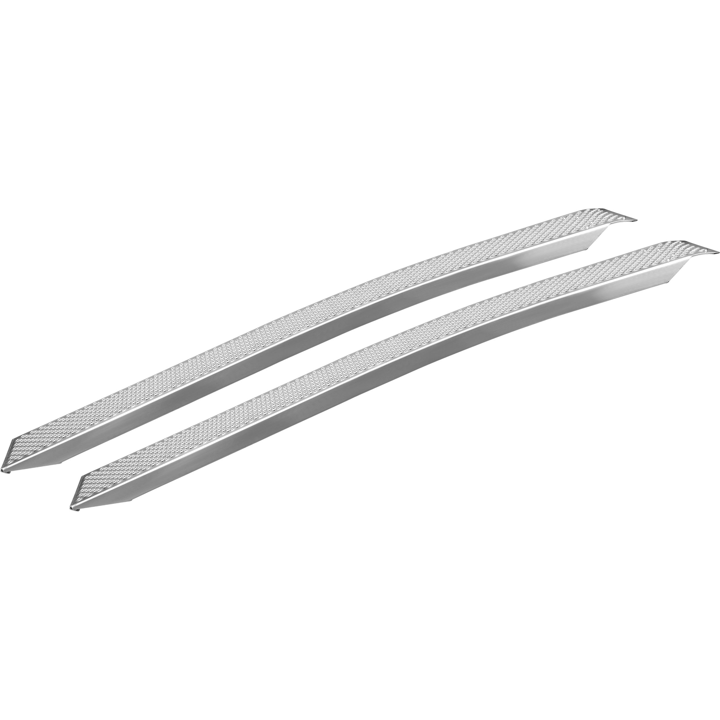 1 Paar Verladeschienen gebogen, Alu, Länge 2500 mm, 1000 kg