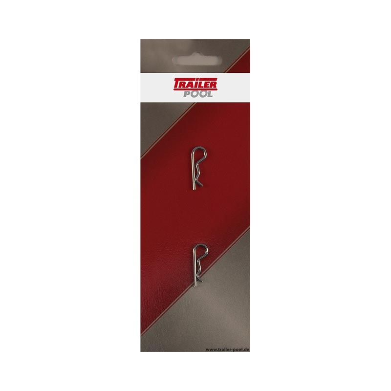 2er Set Federstecker Standard-Ausführung 1,5 mm
