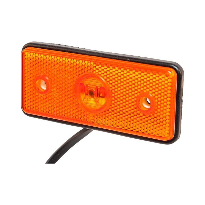 Seitenmarkierungsleuchte LED, gelb, 12-24 Volt